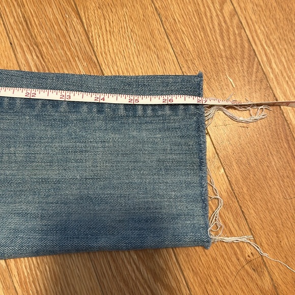 Mother looker ankle fray jeans. - Picture 5 of 10